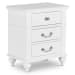 Alana - Twin Platform 3 Piece Bedroom Set With Storage Trundle - White