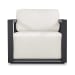Remsen - Outdoor Lounge Chair - Black / Oyster
