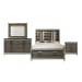 Twenty Nine - Queen Storage 4 Piece Bedroom Set - Dark Brown