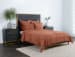 Bari - Velvet King Quilt - Terracotta