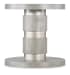 Melange - Guilded Accent Table - Pearl Silver