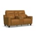 Walter - Power Reclining Loveseat with Console & Power Headrests