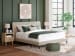 Cielden - Soft Gray - King Upholstered Bed with Roll Slats