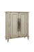 Bijou - Distressed Hall Cabinet - White
