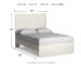 Stelsie - Full Panel Bed - White