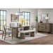Conner - Dining Bench - Oak / Light Gray