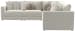 Ritzy - 5 Piece Modular Sectional - Bone