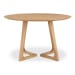 Godenza - Round Dining Table - Light Brown