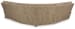 Next-Gen Durapella - 5-Piece Power Reclining Sectional - Sand