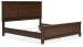 Danabrin - King Panel Bed - Brown