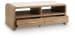 Dovander - Rectangular Cocktail Table - White / Natural