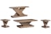 Lansbury - Rectangular Cocktail Table With 2 End Tables And Sofa Table - Antique Wheat