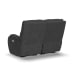 Strait - Power Reclining Loveseat With Power Headrests - Gray