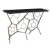 Nate - Slate Console Table - Black