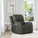Linden - Power Recliner With Power Headrest & Lumbar - Charcoal
