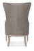 CC - Kyndall Club Chair With Accent Pillow - Dark Gray