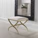 Crossing - Small Bench - White