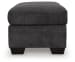 Loreo - Ottoman - Ebony