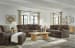 Aylesworth - Chocolate - 4 Pc. - Sofa, Loveseat, Chair And A Half, Ottoman