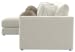 Ritzy - 3 Piece Modular Sofa Chaise (LSF Chaise) - Bone
