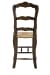 24" Ladderback Counter Stool - Dark Brown