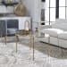 Vitya - Glass Coffee Table - Gold