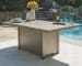 Windon - Brown - Rectangular Fire Pit Table