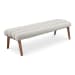 Arlo - Performance Fabric Bench - Off White