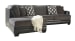 Kumasi - Smoke - Left Arm Facing Corner Chaise 2 Pc Sectional