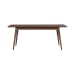 Space Savers - Rectangular Leg Table - Brown