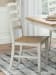 Purlaney - Antique White / Natural - Dining Room Side Chair (Set of 2)