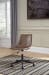 Gerdanet - Light Brown - 2 Pc. - Home Office Desk With Swivel Chair