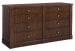 Archives - Eight-Drawer Dresser - Dark Brown