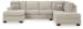 Glynn-cove - Linen - 2-Piece Sectional With Raf Corner Chaise