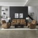 Bennett - Sofa With Loveseat & Recliner - Butternut Leather