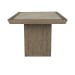 Efron - Solid Wood Rectangle Dining Table - Distressed Gray/Antique White