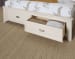 Bungalow Full Arch Storage Bed Finish Shown - Lattice (Soft White)