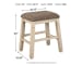 Bolanburg - Beige - Upholstered Stool (Set of 2)