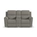 Henry - Power Reclining Loveseat With Console & Power Headrests & Lumbar - Fog