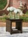 Monterey Point - Square End Table - Dark Brown