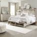 Ivy Hollow - 4 Piece Bedroom Set (California King Mantle Storage Bed, Dresser & Mirror, Chest) - White