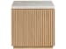 Avaline - Carmen Side Table - Light Brown / Gray