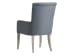 Malibu - Serra Upholstered Arm Chair - Dark Gray