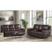 Pantera - 2 Piece Living Room Set - Sofa & Loveseat - Palais Dark Brown