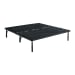 Z Base - Pro King Adjustable Bed With Head And Foot Incline - Black