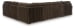 Midnight-Madness - 4-Piece Sectional With LAF Corner Chaise - Chocolate