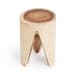 Vela - 21" Accent Table - Natural