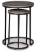 Briarsboro - Accent Table Set (Set of 2) - Black / Gray