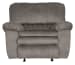 Reyes - Power Lay Flat Recliner - Graphite