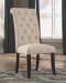 Tripton - Linen - Dining Uph Side Chair (2/cn)